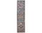 12 Ft Blue Aryana Afghan Hand Knotted Veg Dye Wool Runner Rug